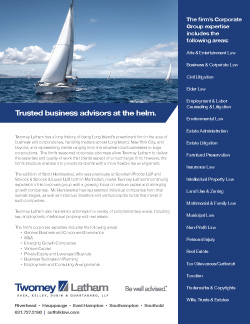 Trusted Business advisors Twomey Latham