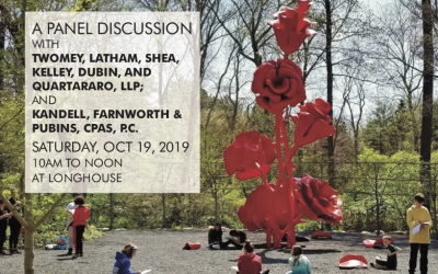 Planned Giving Panel Discussion At LongHouse Reserve