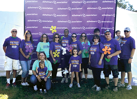 Twomey Latham employees and families Walk to End Alzheimers 2019